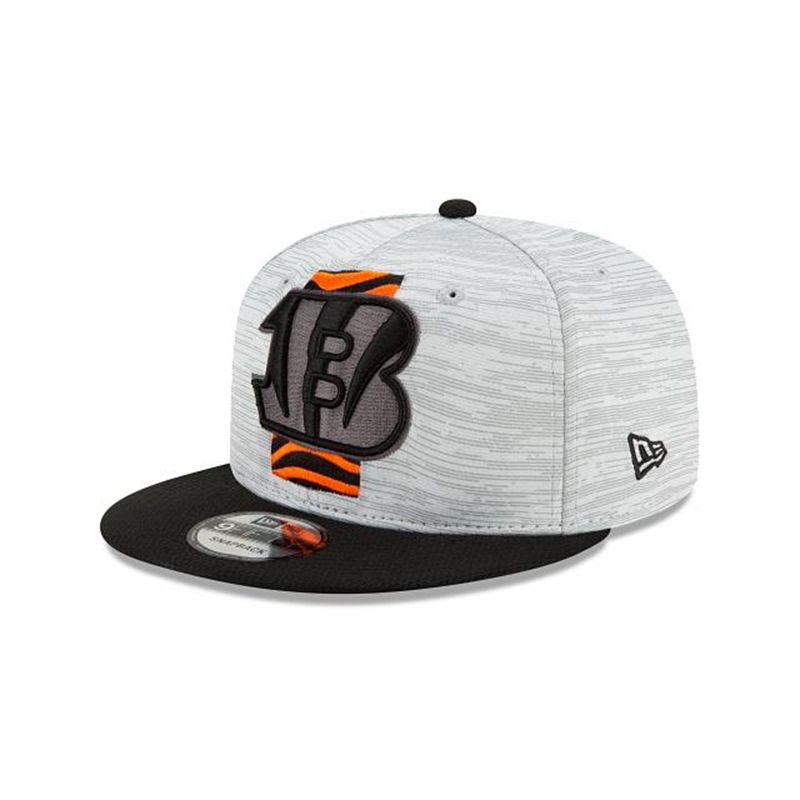 NFL Cincinnati Bengals Official Training 9Fifty Snapback (OUL2105) - Black New Era Caps